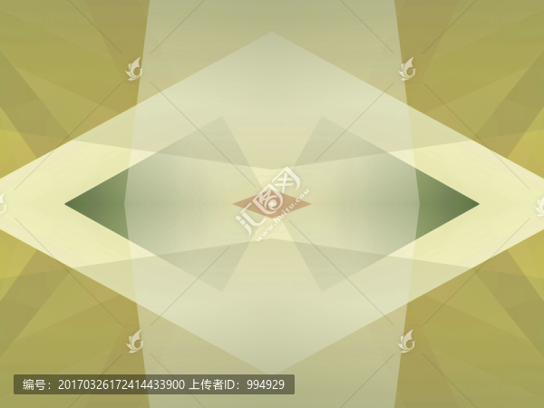 綠色幾何抽象立體拼接底紋背景