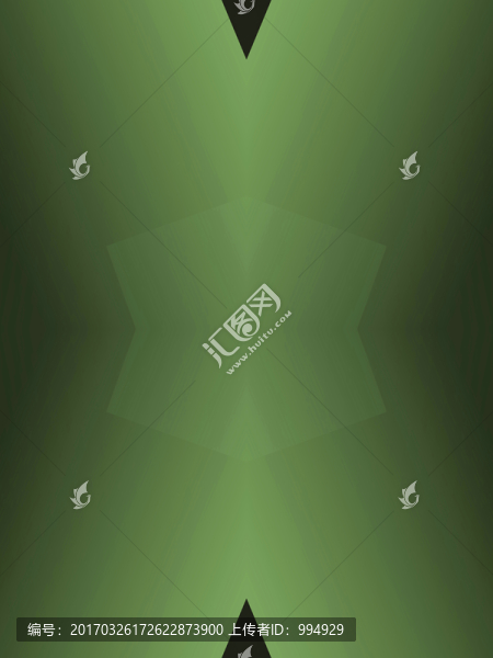 綠色幾何拼接立體抽象藝術(shù)圖案