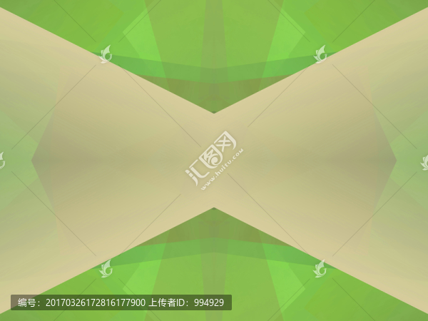 綠色幾何拼接高清抽象立體圖案
