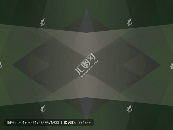 黑色高清幾何抽象立體拼接電腦畫(huà)