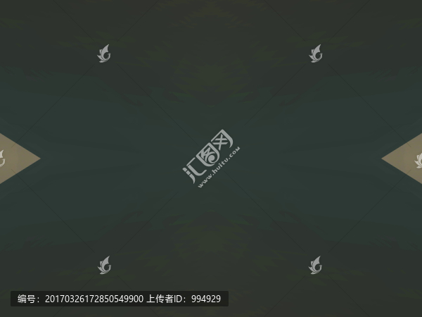 綠色幾何抽象拼接高清電腦圖案