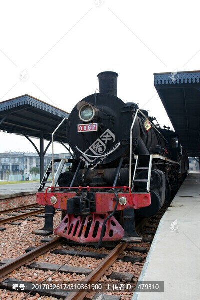 火車站,站臺,老火車,老上海