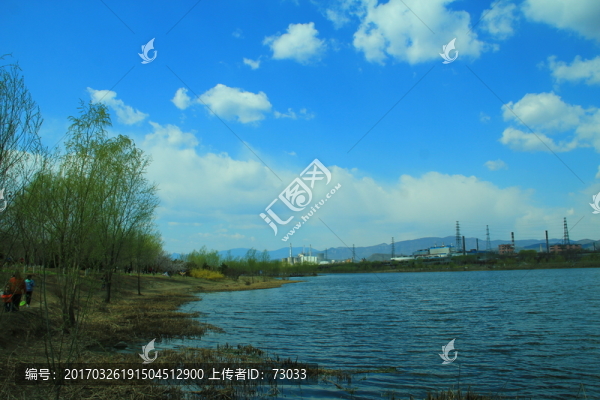 湖光山色
