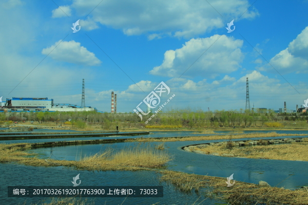 湖景