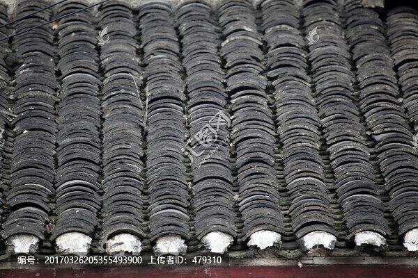 灰瓦,中國(guó)建筑,黑瓦,小青瓦