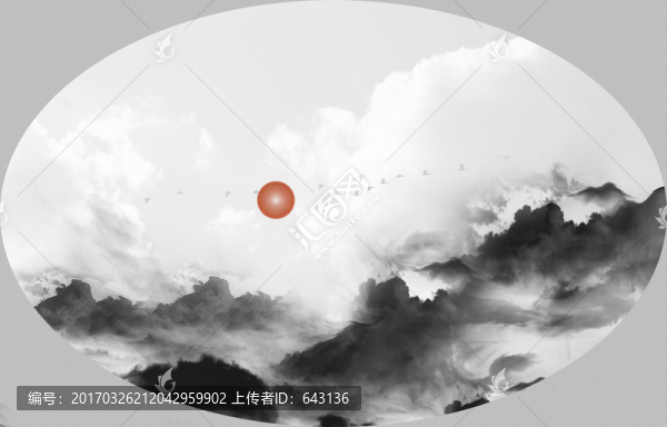 水墨畫(huà),水墨山水畫(huà)