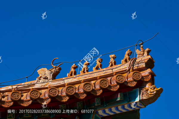 中式建筑脊獸