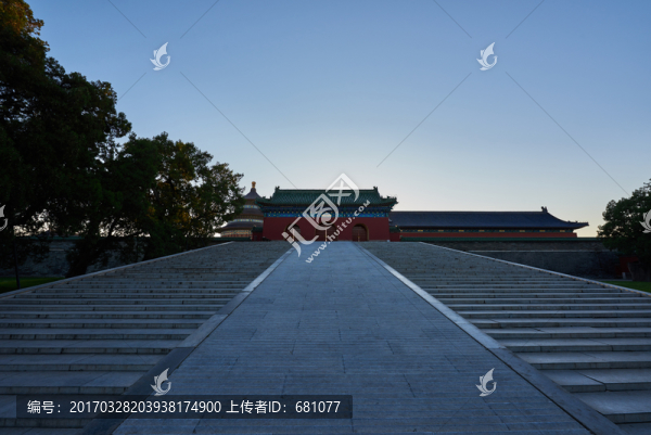 北京天壇風光