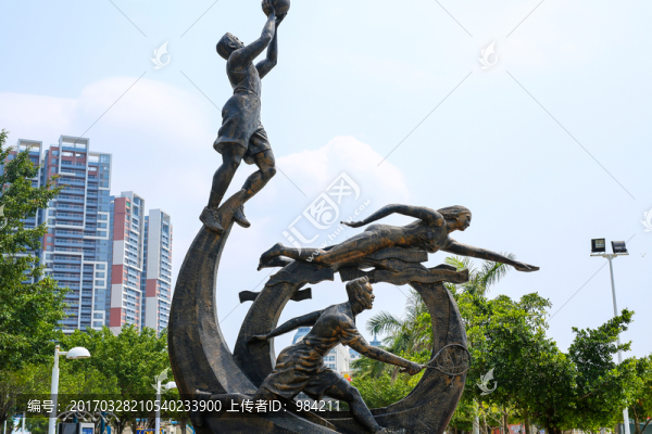 體育雕塑,雕塑