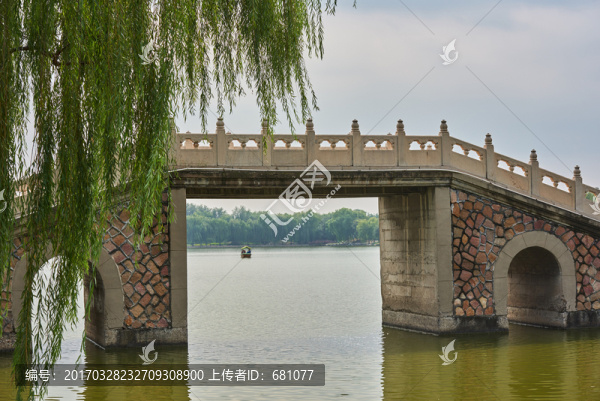 北京圓明園石橋