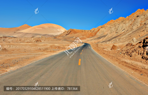西北荒漠公路