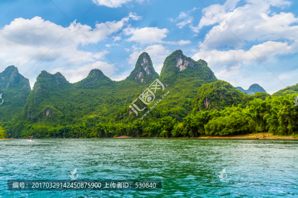 桂林陽朔,漓江山水風(fēng)光