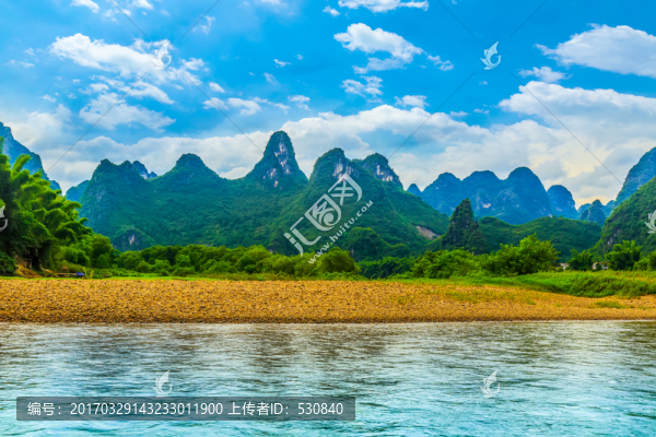 桂林陽朔漓江山水風(fēng)光