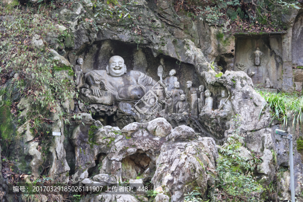 杭州靈隱寺飛來(lái)峰摩崖造像