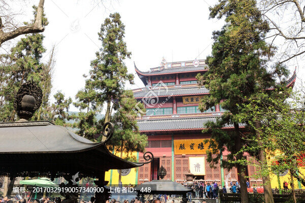 杭州靈隱寺,云林寺