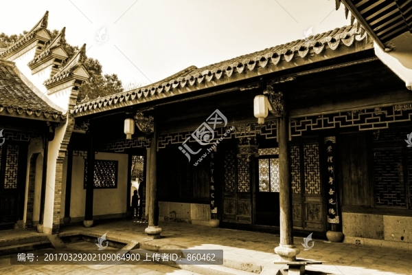 中式古鎮(zhèn)民居