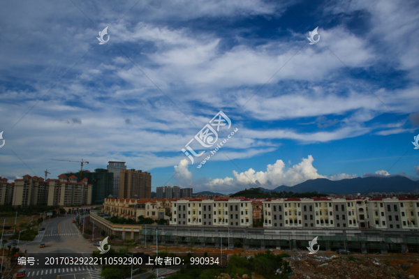 云彩,藍天白云