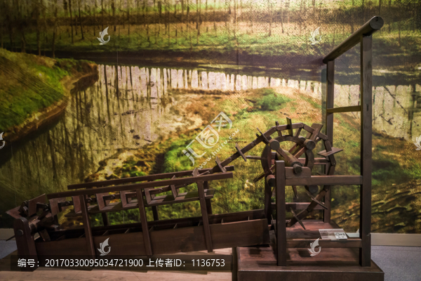 古代龍骨水車