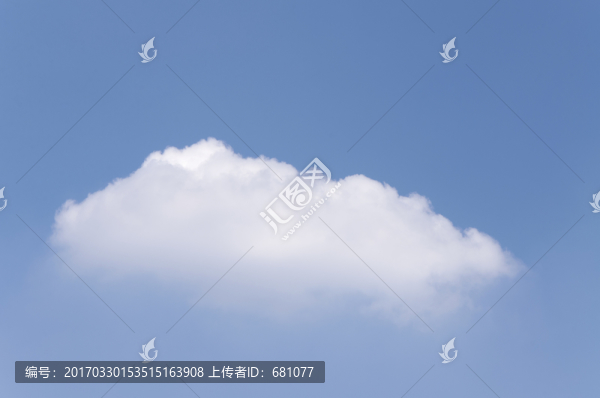藍(lán)天白云天空素材
