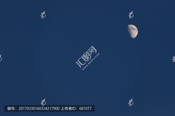 月亮天空素材