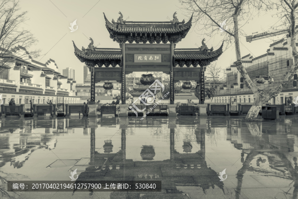 南京秦淮河懷舊照片
