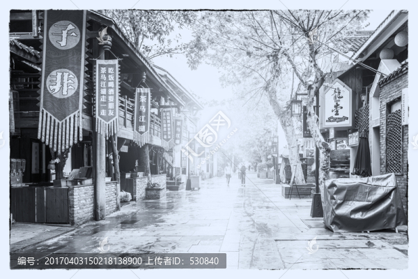 四川古鎮(zhèn)懷舊照片