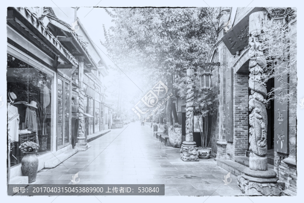 四川古鎮(zhèn)懷舊照片