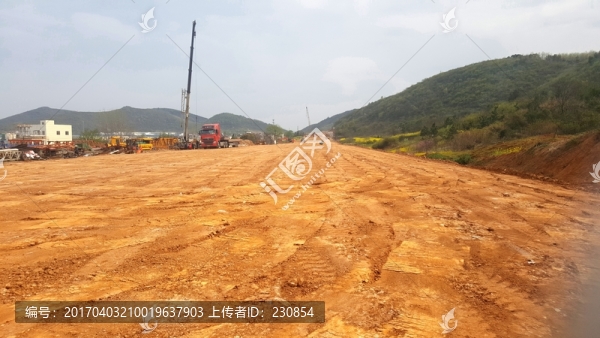 道路建設(shè),建筑工地