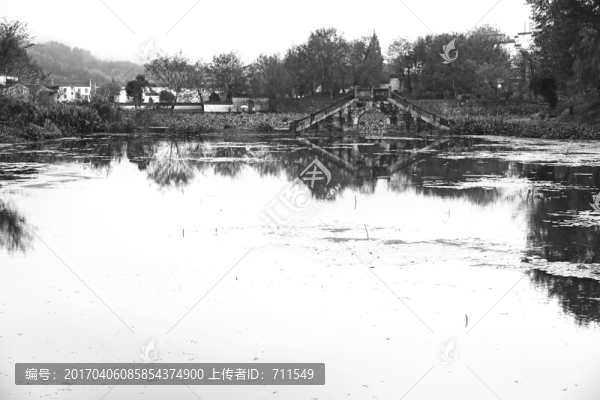 黑白呈坎風(fēng)光