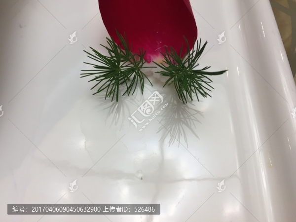 餐盤裝飾花