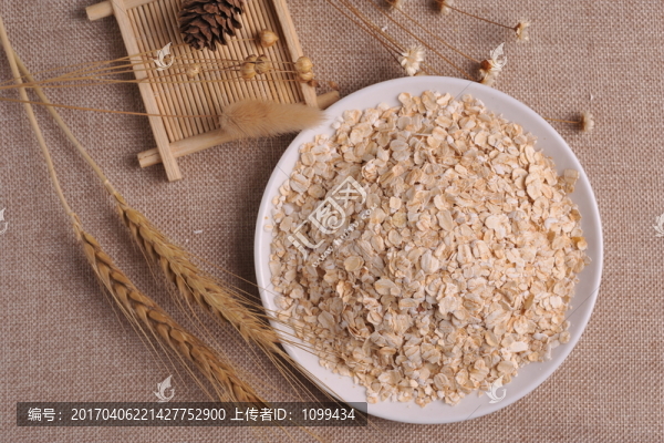 燕麥麥片食品攝影五谷粗糧