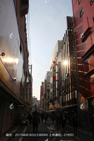 日本東京街景