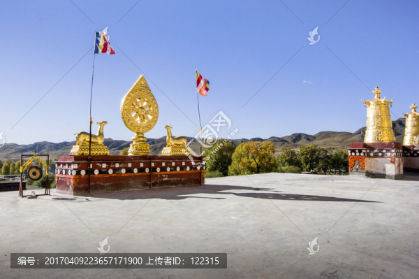 惠遠寺,金幢寶瓶