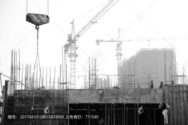 樓房建筑施工