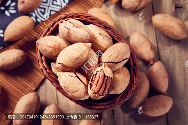 碧根果高清圖