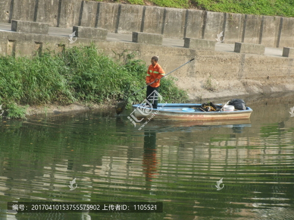 河道清潔作業(yè)