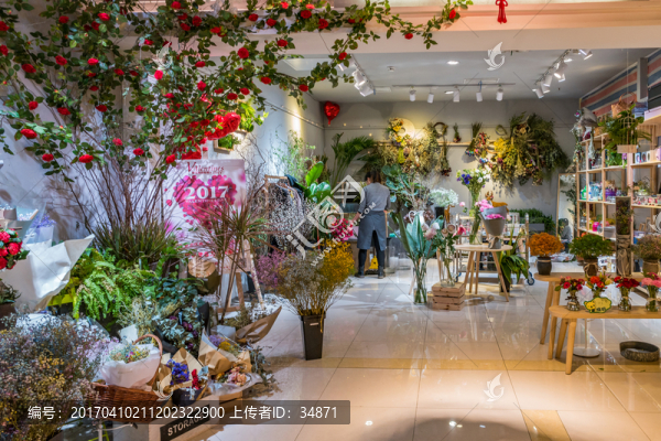 花店內(nèi)景