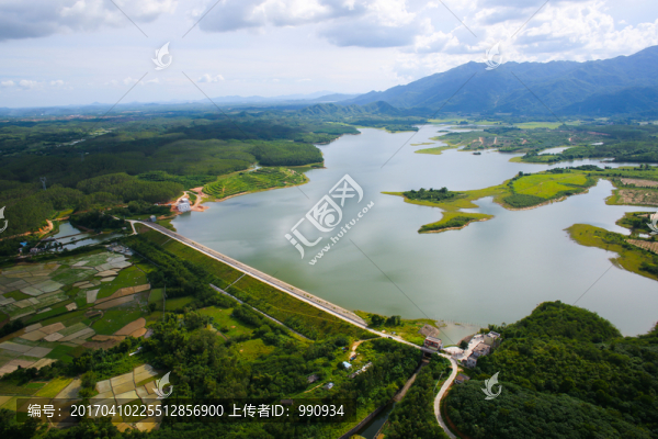 水利,水庫(kù),湖畔,胡泊