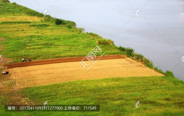 淮南淮河岸邊風光