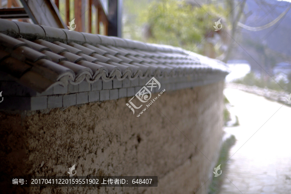 土墻,矮墻,圍墻,民宿,鄉(xiāng)間