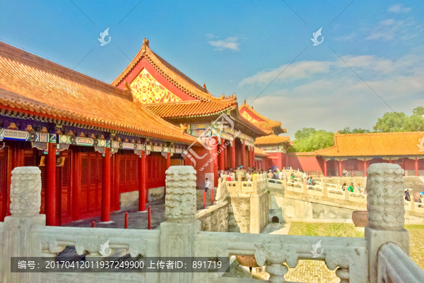 故宮博物館,中式建筑
