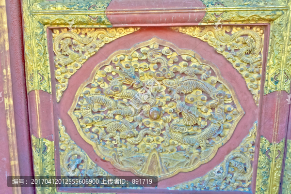 雕花木門(mén)中式門(mén)窗,仿古木門(mén)雕