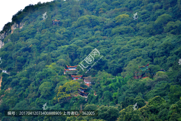 山林古剎