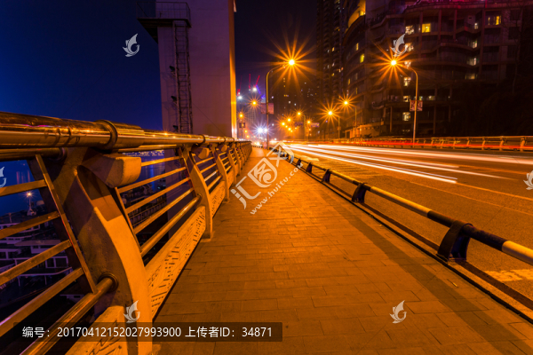 城市夜景,燈光