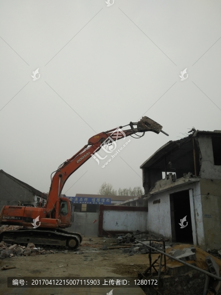 拆遷施工現(xiàn)場