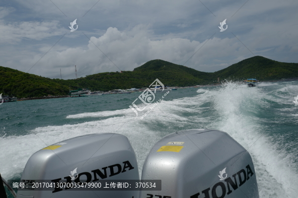 芭提雅,海邊,港口,泰國,風(fēng)景