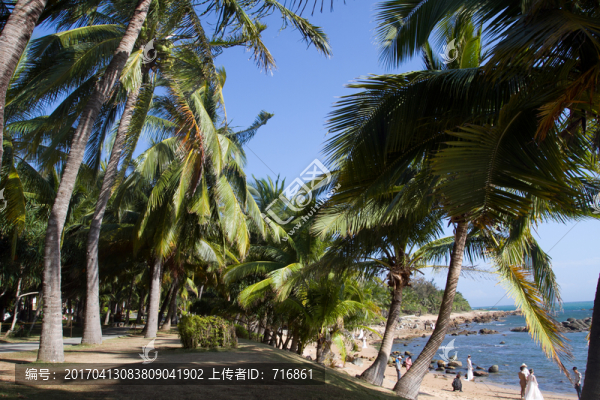 三亞大小洞天,海濱風(fēng)光