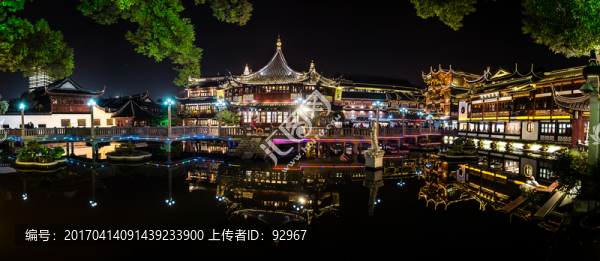 上海豫園全景