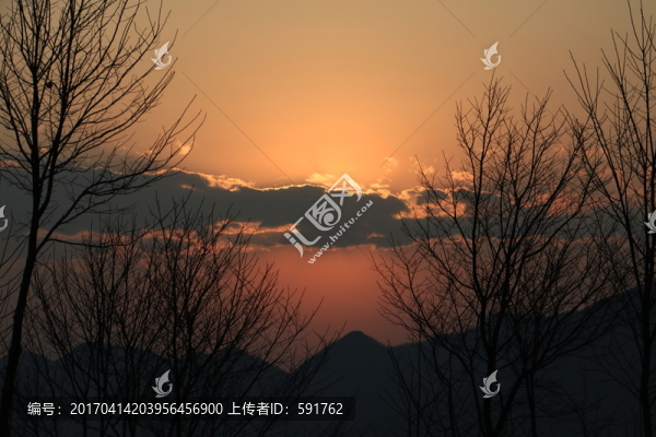 黃昏彩霞