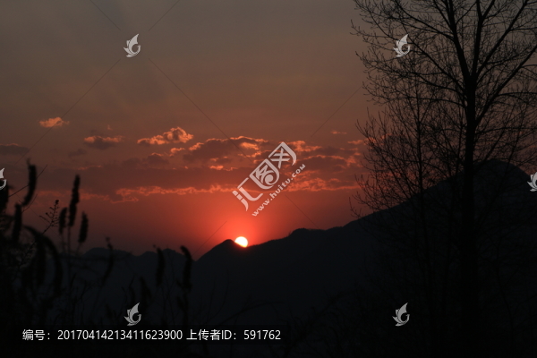 黃昏彩霞
